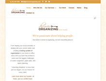 Tablet Screenshot of discoverorganizing.com